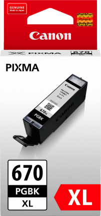 Ink Cartridge PGI-670XLBK PRINTER CONSUMABLE